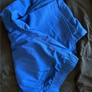 Bright Royal Blue Cherokee scrub bottoms